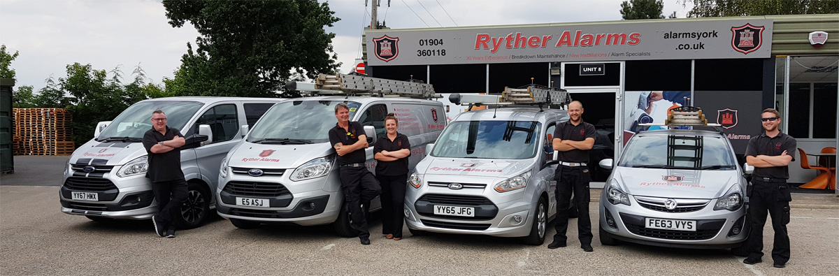 ryther alarms team members photo
